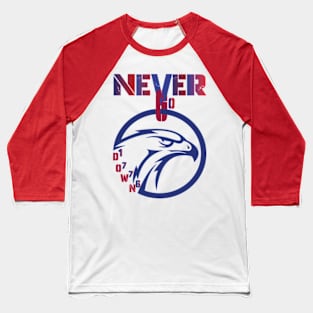 merica never go down 4th of july 1776 Baseball T-Shirt